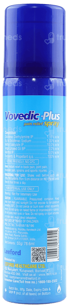 Vovedic Plus Spray 55Gm